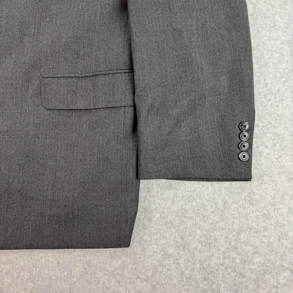 Jos A Bank 1905 Suit Jacket Mens 54L Gray Wool Big & Tall Tailored Fit 2 Button